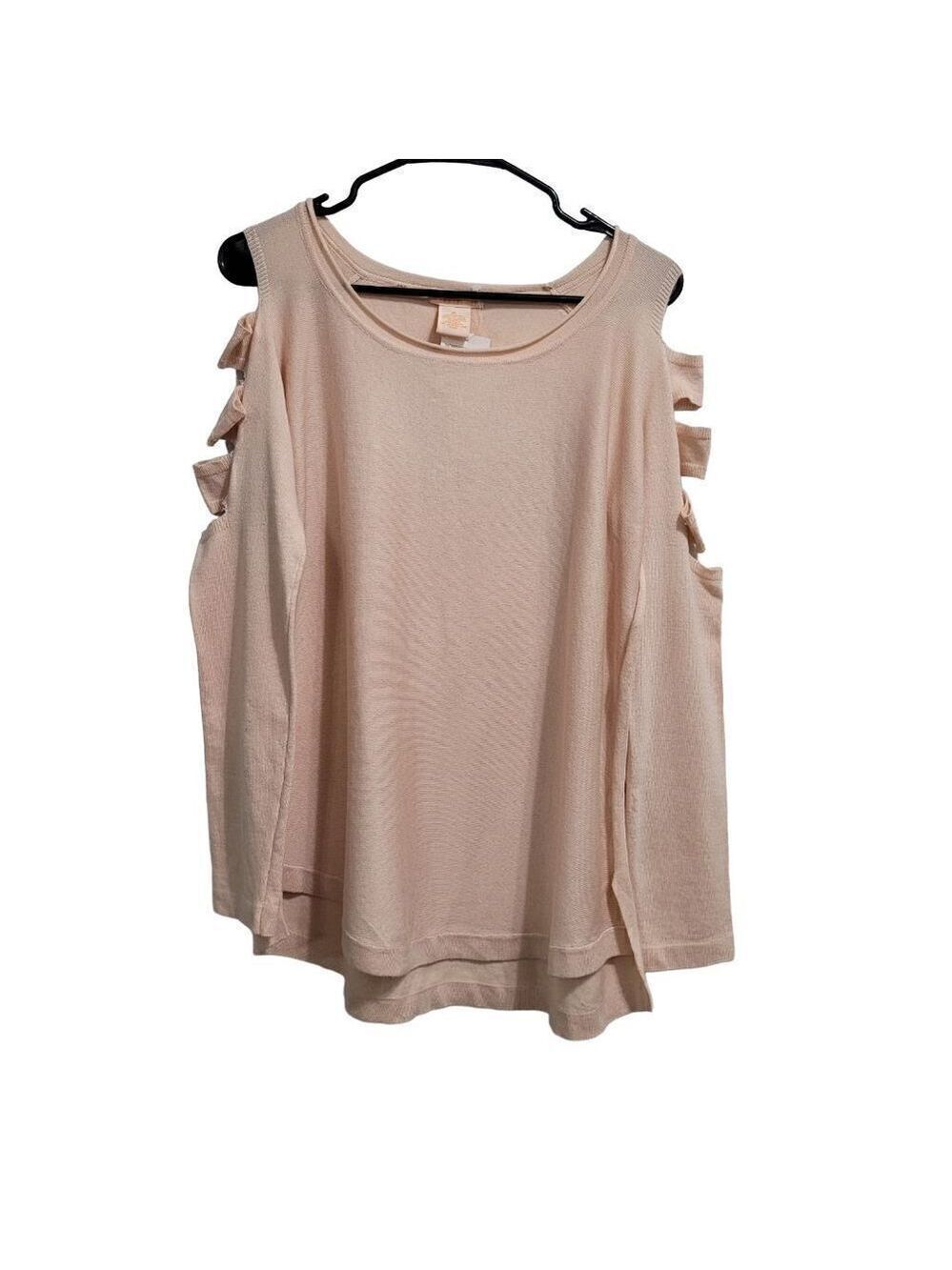 Sweet Romeo cold shoulder sweater